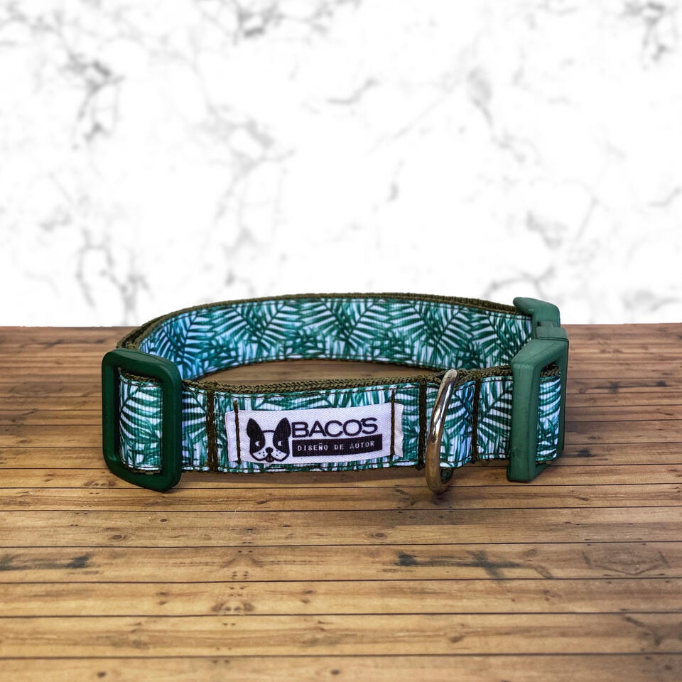 Tropical. Collar 2,5 cms de ancho.